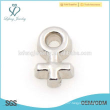 Female Symbol Design alloy charms for Living Glass Floating Lockets